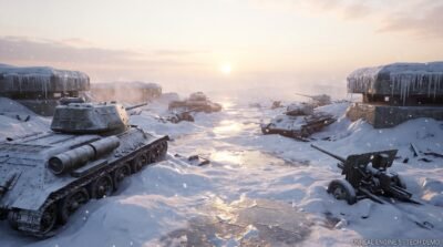 Frozen Battlefield Wallpaper